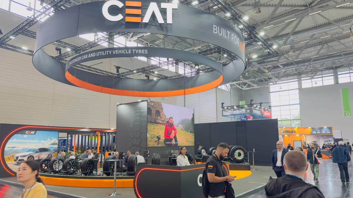 CEAT Stand at THE TIRE COLOGNE