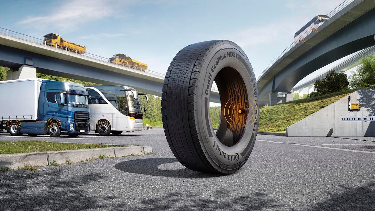 Cloud-based tyre pressure monitoring system (Image: © Continental Reifen Deutschland GmbH)