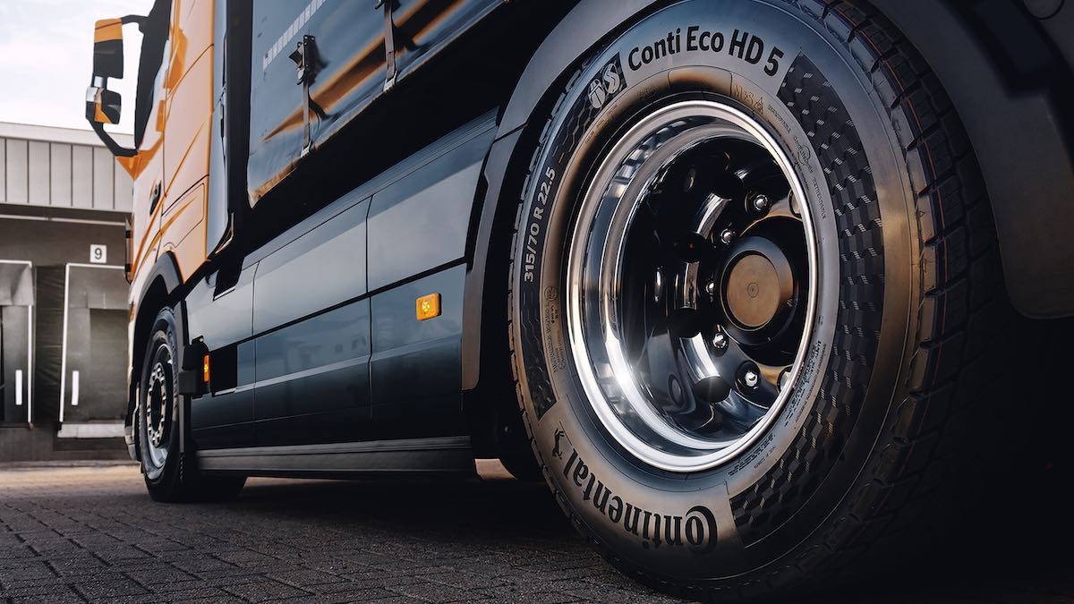 New “Conti Eco 5” truck tire generation (Image: Continental AG)