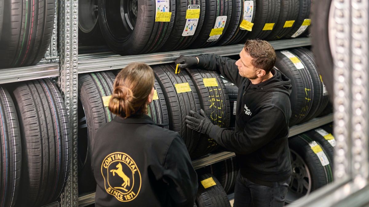 The tire trade today offers a variety of new models (Image: Continental AG)