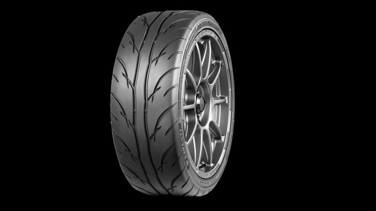 The first racing tire from Davanti Tyres "ProtouraRace" (Image: Davanti Tyres Ltd)
