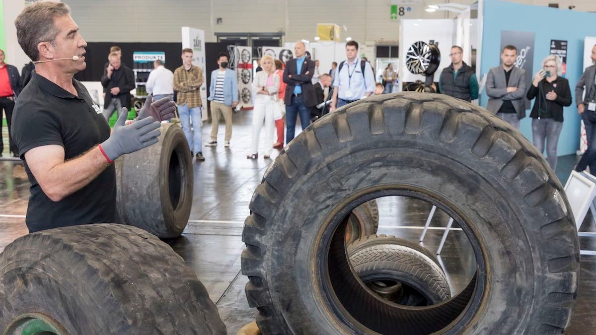 Retreading of used tyres (Bild: © Koelnmesse GmbH)