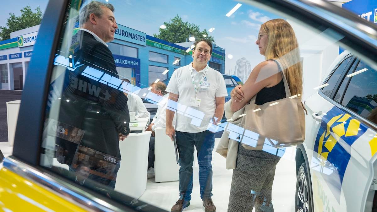 The tire replacement business offers great potential for the personalization of advertising. © Koelnmesse GmbH