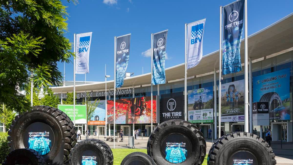 North Entrance of THE TIRE COLOGNE (Image: Koelnmesse GmbH)