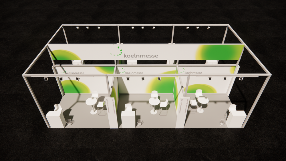 Hight-quality group stand in conventional construction in modern, straightforward design.